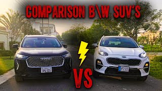KIA Sportage VS Haval Jolion Comparison / Difference between SUV'S | High On Cars