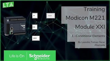 Training - M221 - M21.1 Conditional Elements (IF / ELSE / ENDIF)