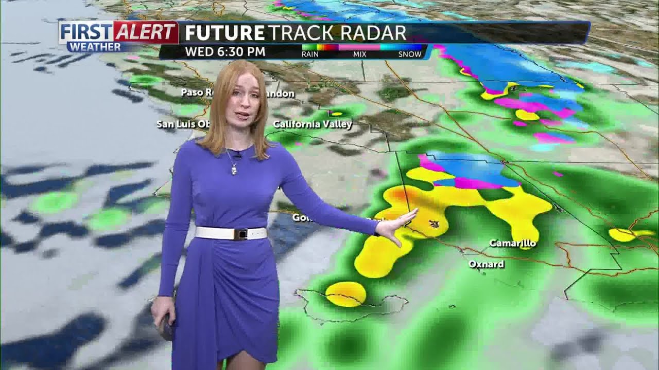 Rain showers linger into Thursday - YouTube
