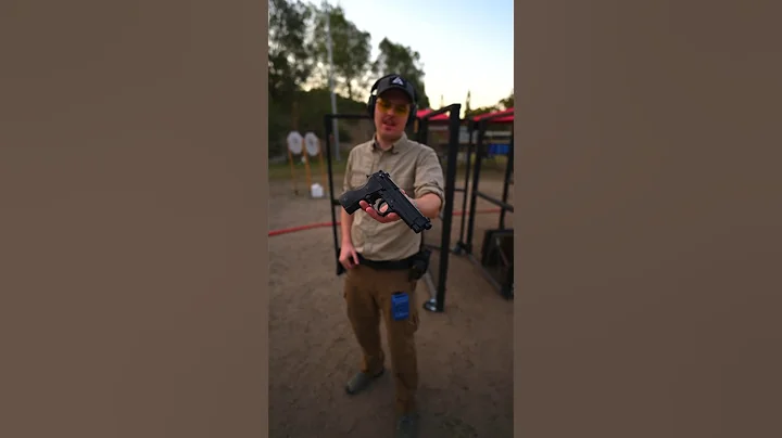 Beretta 92 Review #reels #carrypistol #pistol #handguns #gun #ytshort #glock #review  #foryou #fyp