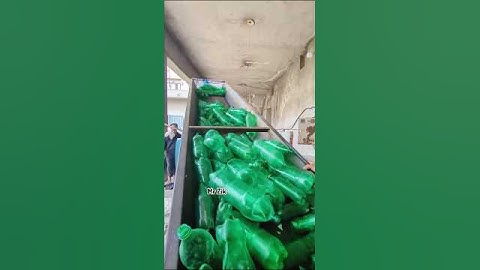 How Millions of Plastic Bottles Are Crushed & Recycled  Amazing Recycling Process #shorts