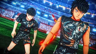 Evolved Japan Vs Argentina - Captain Tsubasa Gameplay