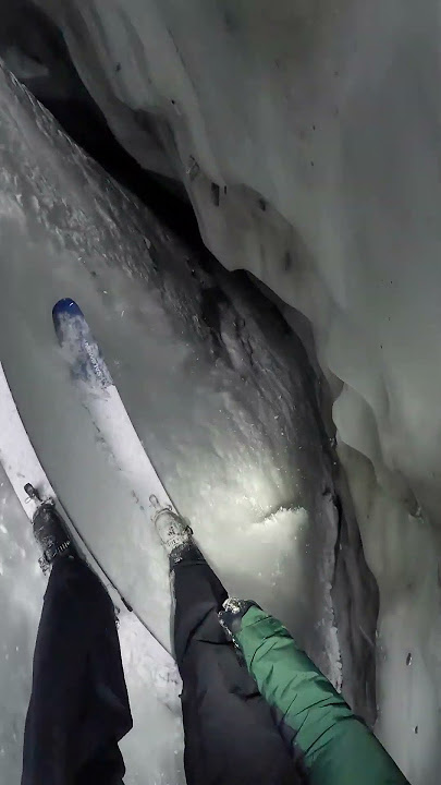 Don't Watch if You're Claustrophobic 🎬 Fabien Maierhofer #Shorts #Ski
