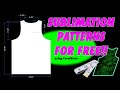 Make your own Sublimation Jersey Pattern and Sizes