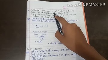 Exercise 8.1 / Chapter 8 / Comparing Quantities / Class 8 / NCERT