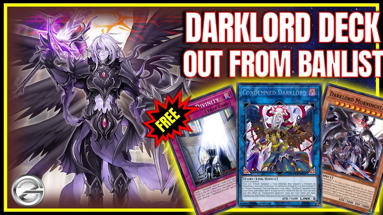 yugioh duel links darklord deck Complete Custom for Yu-Gi-Oh! GX Finally Free! Darklord Deck Combo