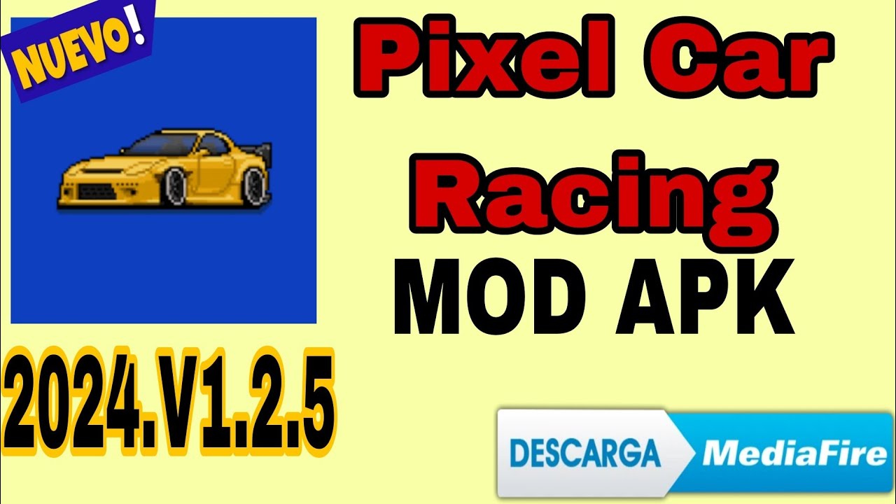 DESCARGAR Pixel Car Racer Mod Apk Última versión 2024 Apk