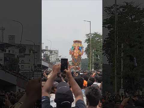 Khairatabad Ganesh Shobhayatra in Hyderabad #ganesh #ganeshchaturthi #vinayakachavithi #shorts
