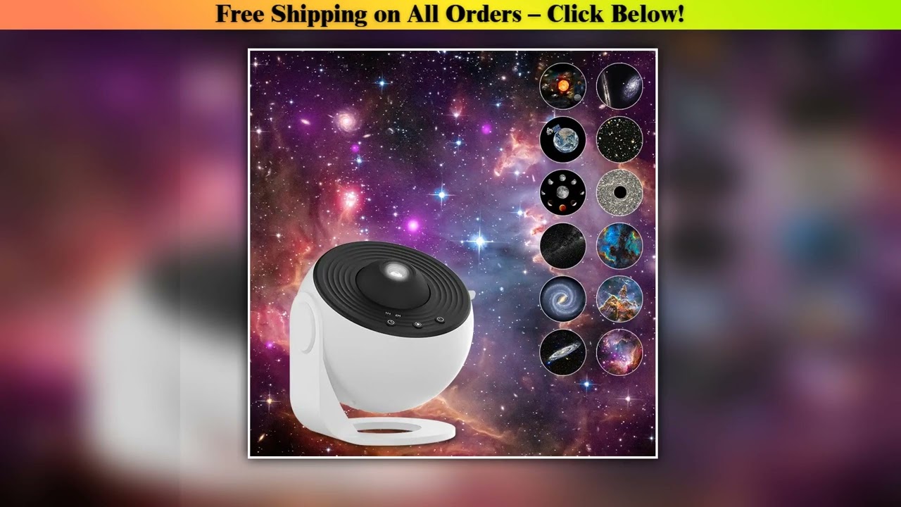 Night Light Galaxy Projector Starry Sky Projector 360 Rotate Planetarium Lamp For Kids Bedroom