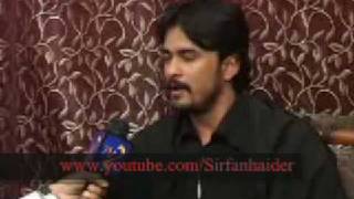 Syed Irfan Haider Rizvi's Interview Part 1