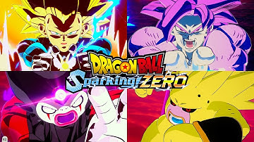 Dragon Ball Sparking Zero DLC 3 - All NEW Transformations, Supers & Ultimates (4K 60FPS)