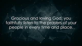 Session 7 - Morning Plenary, Prayer