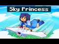Becoming the sky princess in minecraft