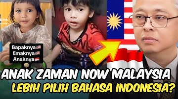 Krisis Identitas? Anak Muda Malaysia Lebih Fasih Bahasa Indonesia!