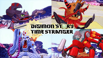 Vulcanusmon Evolution, Special Skills & Win Screen - Digimon Story: Time Stranger
