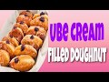 Ube Cream Filled Doughnut