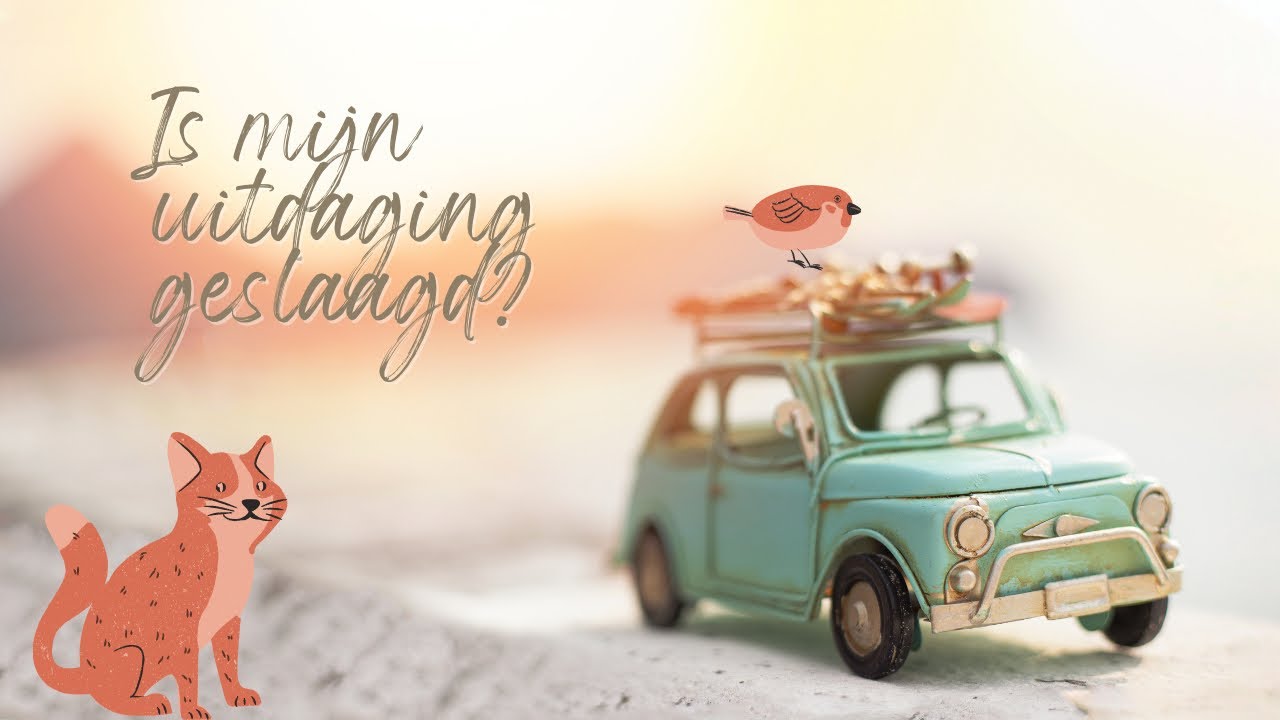 #10 Is mijn uitdaging geslaagd? En... hoe gaat het met jou? - YouTube