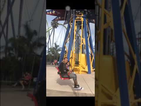 going up  at  the six flags  vallejo  california