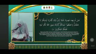 LUTHFI LATIFAH RIZKY (DKI JAKARTA) || WOMEN'S ADULT QURAN RECITATION