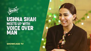 Ushna Shah meets up with Voice Over Man