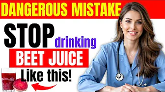 Seniors, NEVER Drink Beet Juice Like This – It Raises Blood Pressure! Senior Health Tips