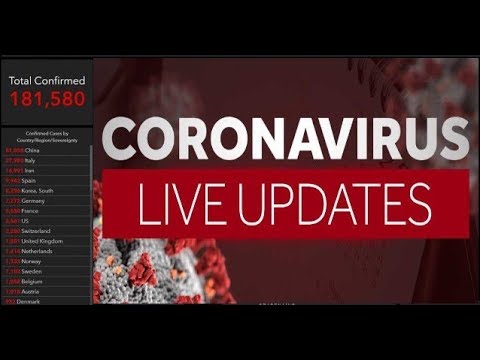 [LIVE] Coronavirus Pandemic: Real Time Counter, World Map,live counter ...