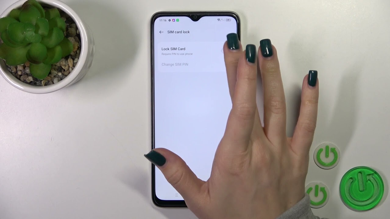 How to Lock SIM Card with SIM PIN on OPPO A2x?