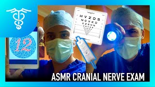 ASMR FULL Cranial Nerve Exam | Male | Soft Spoken | *Mama Chloe ASMR Collab*