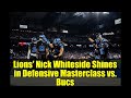 Lions' Nick Whiteside Shines in Defensive Masterclass vs. Bucs | PFF Grades & Snap Counts