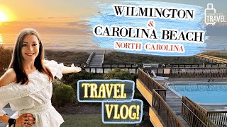 WILMINGTON, NORTH CAROLINA TRAVEL VLOG ◆ Carolina Beach, State Park, Historic Downtown, & River Walk