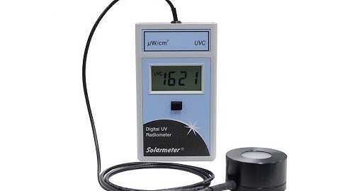 Solarmeter® Model 8.0-RP UVC Meter With Remote Probe