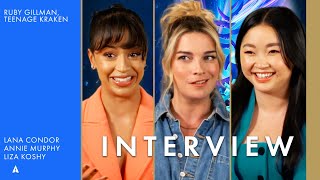 Liza Koshy, Lana Condor & Annie Murphy's Character Inspiration for 'Ruby Gillman, Teenage Kraken'