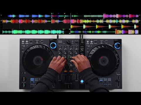 Testing the NEW 0 Pioneer DDJ-FLX6 in a QUICK 4 deck mix!
