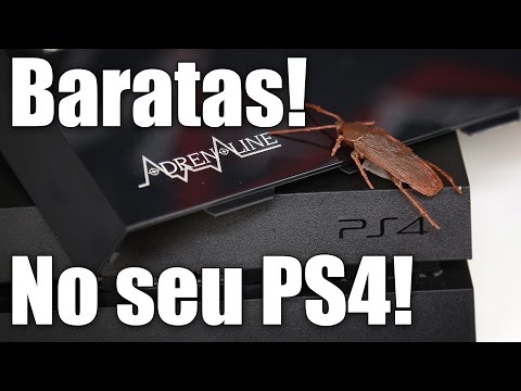 Baratas amam o PS4? Falamos com um técnico sobre os insetos que invadem nossos eletrônicos!