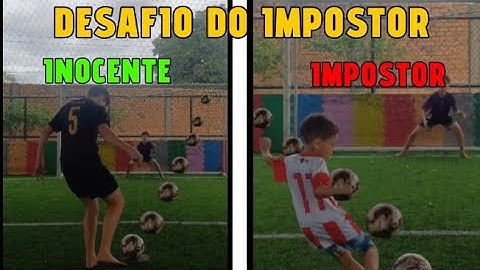 DESAFIO DO IMPOSTOR🔪👨‍🚀  IMPOSSÍVEL DESCOBRIR QUEM CHUTOU PRA ERRAR