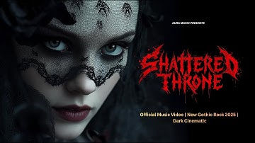 🎸Shattered Throne - Official Music Video | New Gothic Rock 2025 | Dark Cinematic