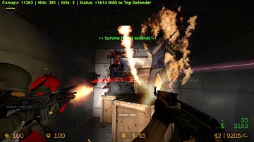 I SACRIFICED SO THEY CAN SURVIVE, ZOMBIE ESCAPE, COUNTER-STRIKE: SOURCE, ZE_STALKER_ULTIMATE, LEVEL1