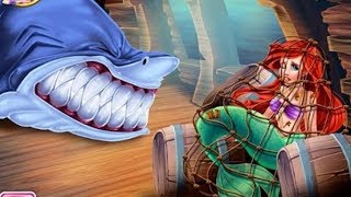 Nàng tiên cá Ariel bị cá mập tấn công phải cấp cứu gấp (Mermaid Princess Hospital Recovery)2019 screenshot 5