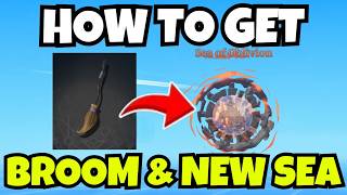 HOW TO GET BROOM & SEA OF OBLIVION (NEW ISLAND) IN WIZARD ALCHEMY | ROBLOX WIZARD ALCHEMY