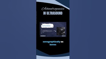 Achondrogenesis Revealed: What Ultrasounds Can Tell You!