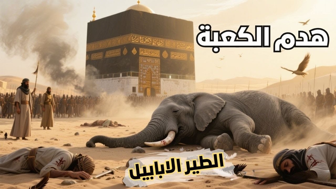 ✨قصة أصحاب الفيل | كيف دمر الله جيش أبرهة ونجت الكعبة بمعجزة عظيمة؟ 