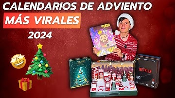 Abriendo Los Calendarios De Adviento MÁS VIRALES Del 2024🎄🎅🏻