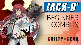 Jack-O Beginner Combos Guilty Gear Strive