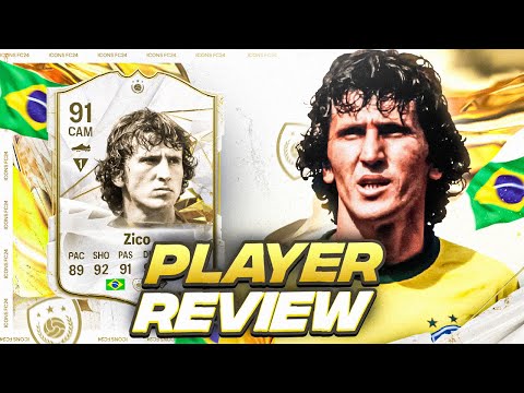 91 BASE ICON ZICO SBC PLAYER REVIEW 