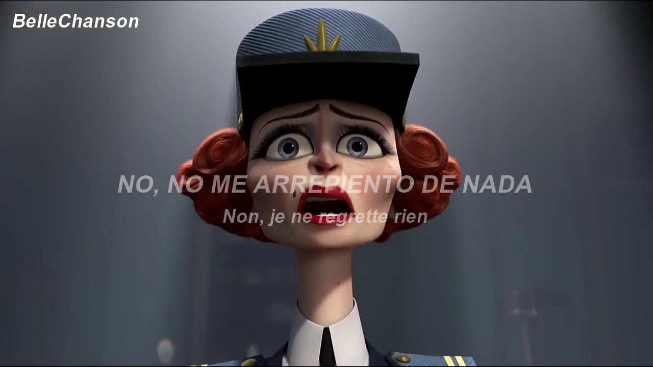 Non je ne regrette rien   Madagascar 3  Sub Espaol   Francs 