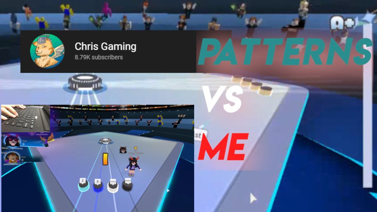 Expectation Vs Reality In Practicing Patterns + Handcam| Roblox Robeats ...