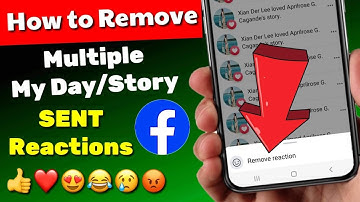 How To Remove Multiple Reactions In Story On Facebook Messenger (Tutorial)