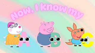 Peppa Pig Abc Phonic Song For Kids Fun Alphabet Learning