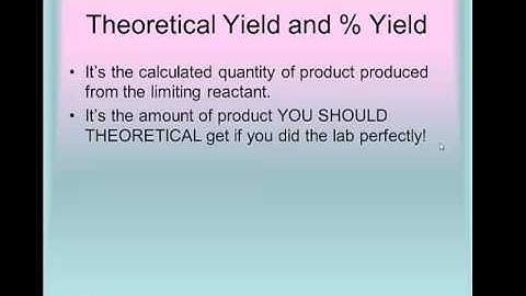 AP Chapter 3 Stoichiometry Part 2