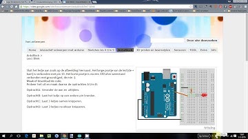 Visueel programmeren in Aduino via AdruBlock